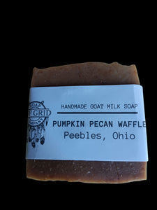 Pumpkin Pecan Waffle Goat Milk Soap