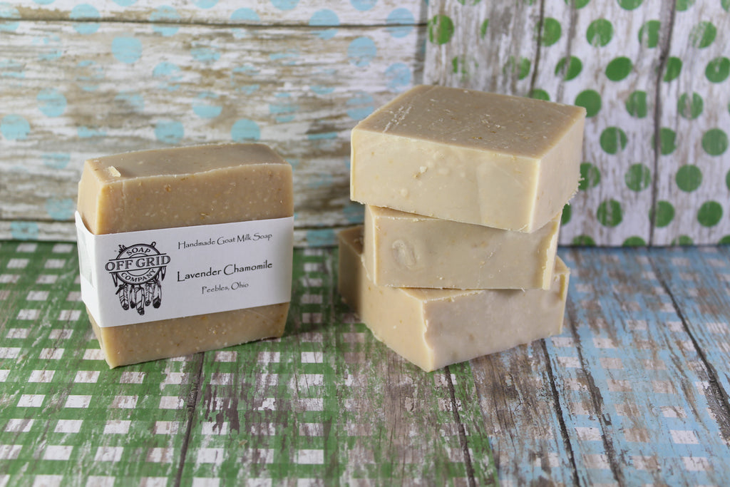 Lavender Chamomile Goat Milk Soap