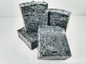 Leather & Charcoal Goat Milk Soap